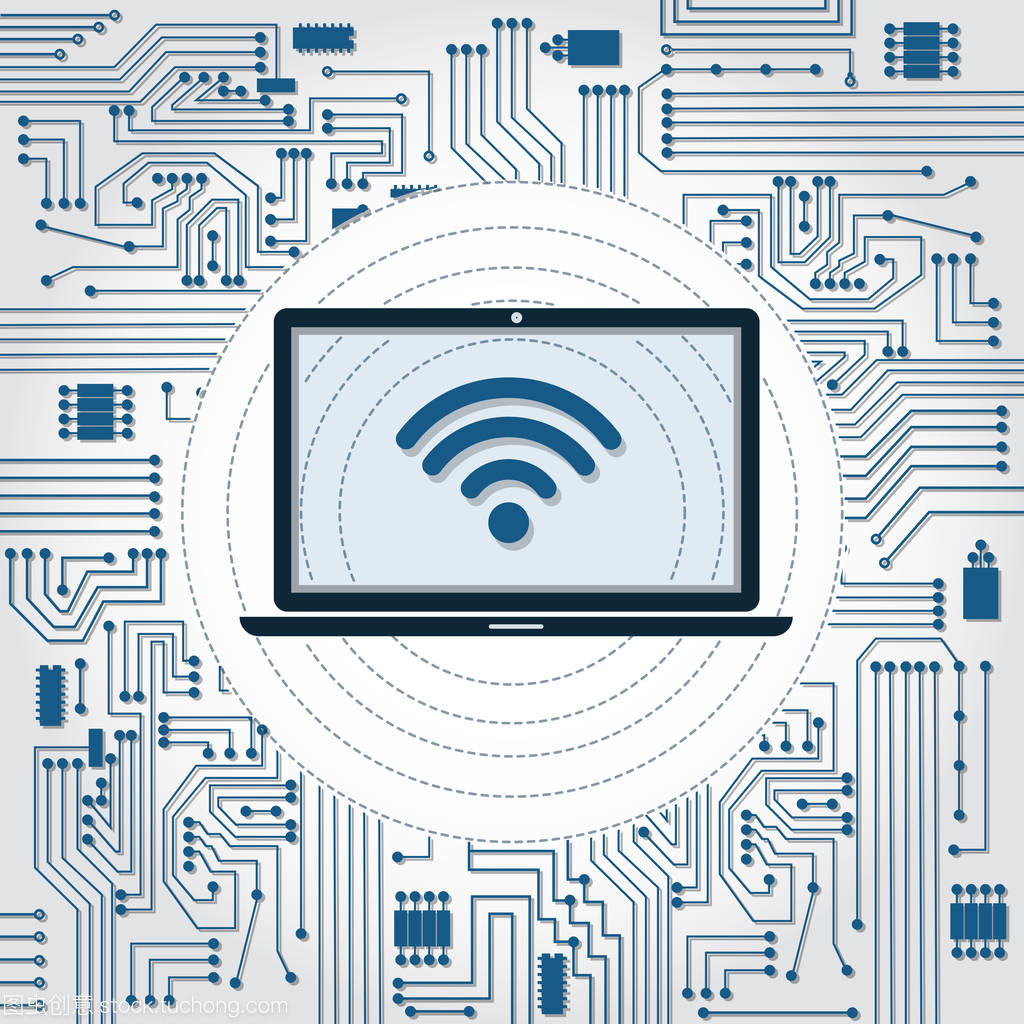 手提電腦、 無線網(wǎng)絡(luò)和電子產(chǎn)品的電路